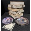 Image 1 : Bradford Exchange Collectible Plates w/ Wayne Gretzky, Norman Rockwell, & Paperwork
