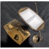 Image 4 : Decorative Ceramic, Crystal, and Metal Pieces Including Crown Ducal China
