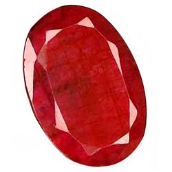 23.82ct. Excellent African Ruby Oval Cut (GEM-21215)