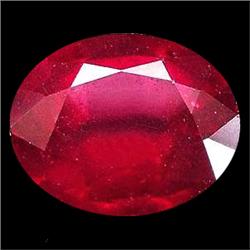 3.35ct Elegant Top Blood Red Ruby Oval Madagascar Natural (GEM-17746)