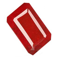 5.68ct. Excellent African Ruby Octagon Cut (GEM-21270)