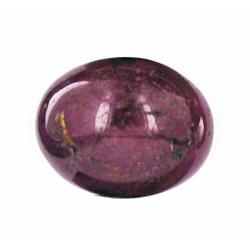 9.83ct Oval Cabochon Madagascar Blood Red Ruby (GEM-21478)