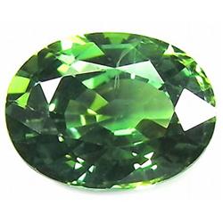 1.46ct Lustrous Natural Blue Green Sapphire Appraisal Estimate $475 (GEM-9699)
