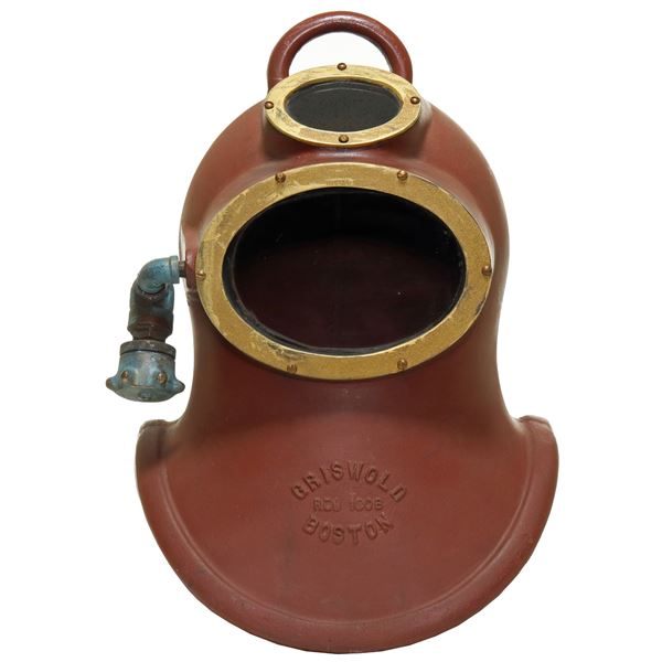 Rare Griswold Cast Iron Shallow Water Diving Helmet