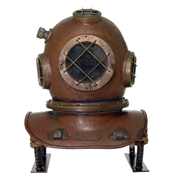 Rare Person Sao Paulo Brazil Shallow Water Diving Helmet