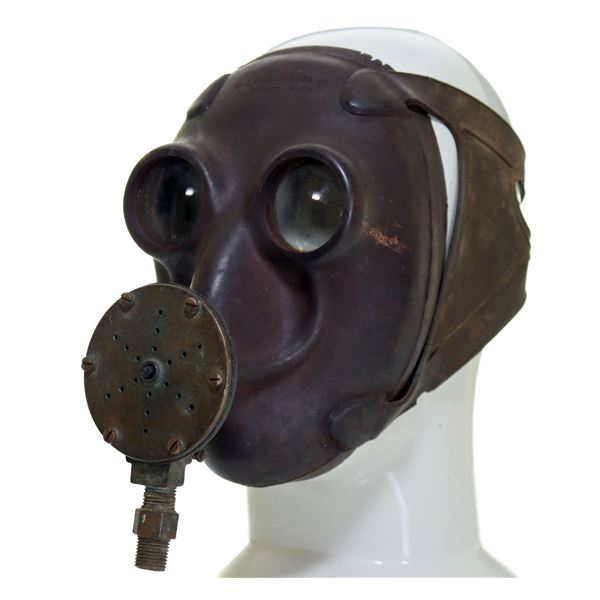 WW2 Era Ohio Rubber Diving Mask w/ Regulator