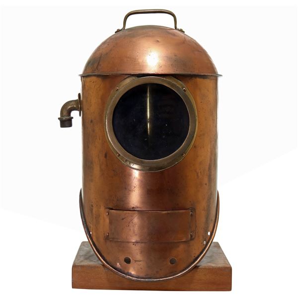 1916 Miller Dunn Style 1 Divinhood Shallow Water Helmet