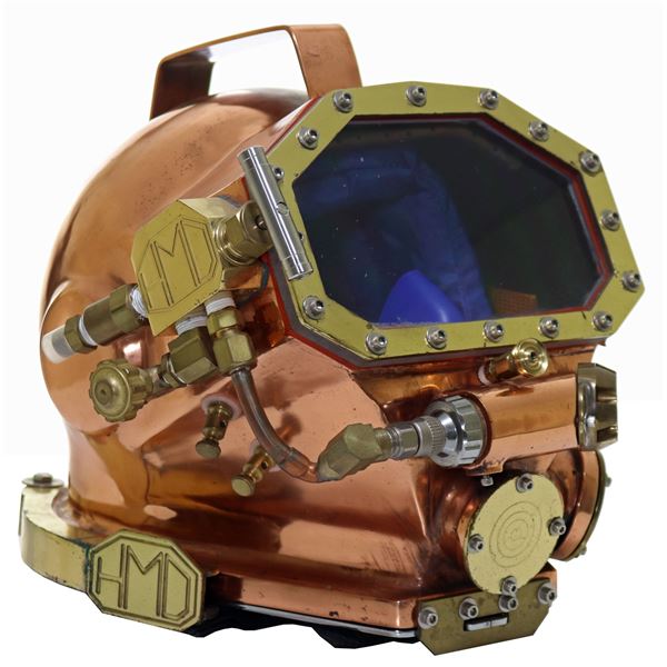 Heavy Metal Divers Gladiator Bronze Diving Helmet Unused
