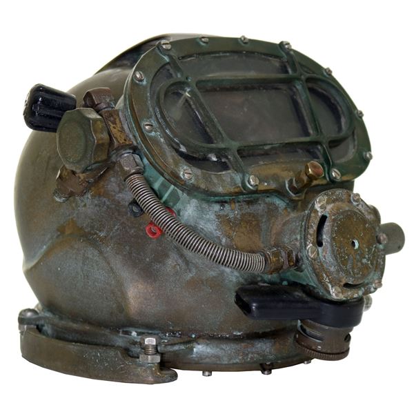 Bronze Miller Model 400 Vintage 1980s Diving Helmet