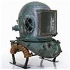 Image 3 : Uniquely Modified Square Front Diving Helmet by Kirby