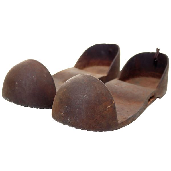 Antique Cast Iron Divers Shoes or Boots