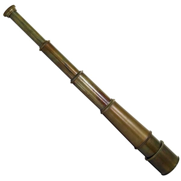 Antique Brass Ross Evans London Ships Spyglass