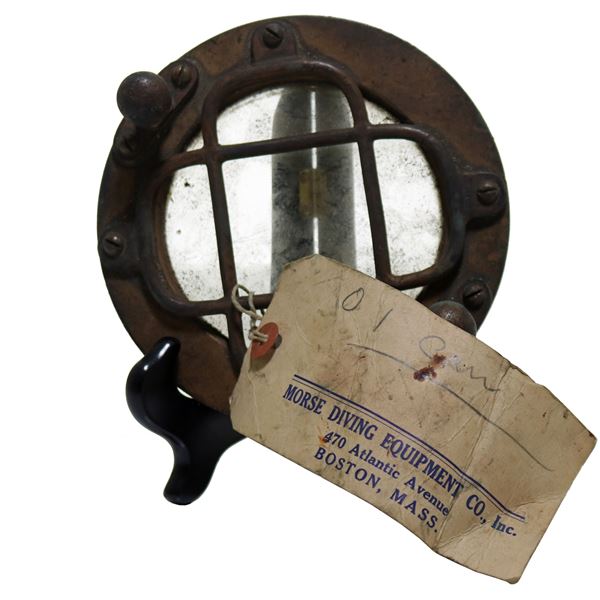 Morse Diving Equipment NOS Diving Helmet Faceplate w/ Tag