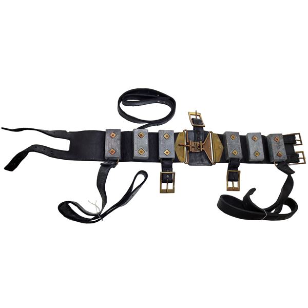 Unused Morse Diving Equipment Leather & Lead Weight Belt