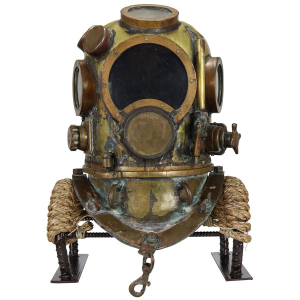 Unique & Rare Daspit Inman One Of A Kind Diving Helmet