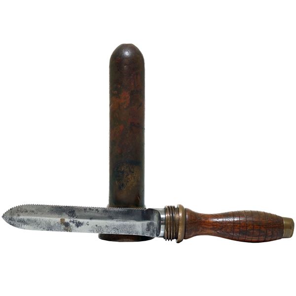 Rare John Date Montreal Canada Mark V Style Dive Knife