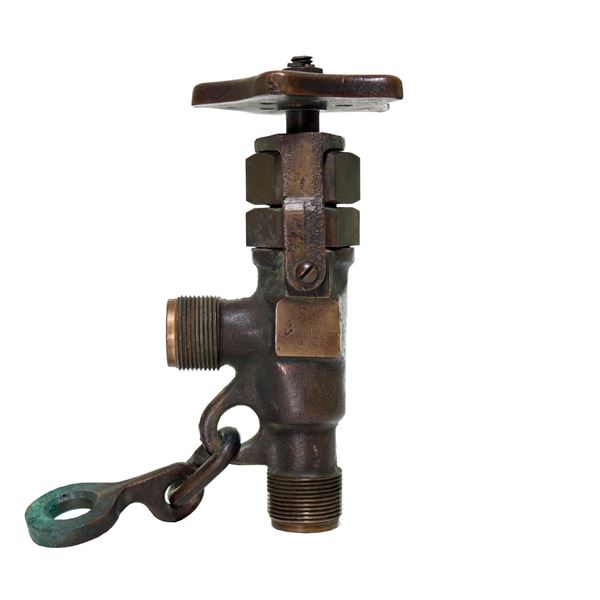 1945 DESCO Air Control Valve With US Navy Inspection Stamp