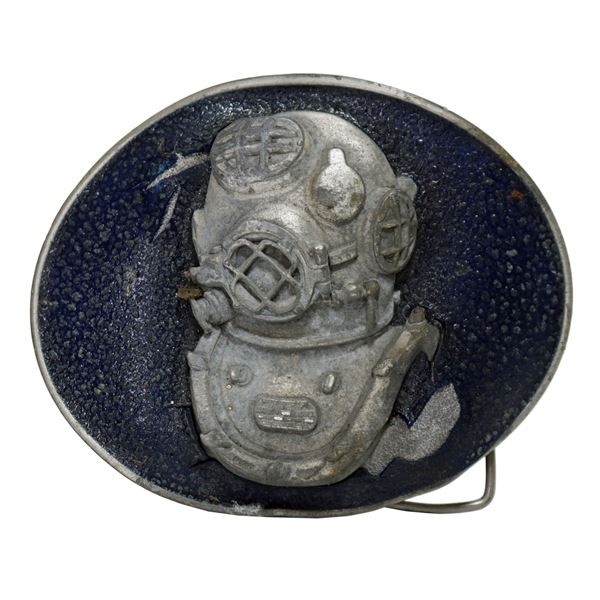 DESCO US Navy Mark V Diving Helmet Belt Buckle
