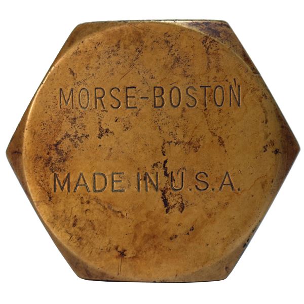 US Navy Mark V Diving Helmet Morse Communications Brass Cap
