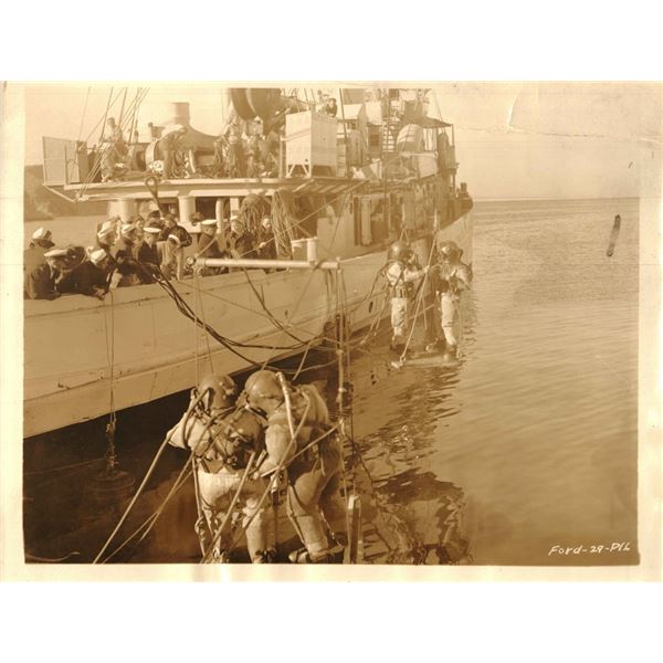 1930 Men Without Women John Ford Original Press Photo USN Mark V Divers