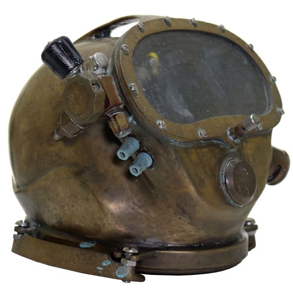 Bronze Miller Model 400 Vintage Diving Helmet