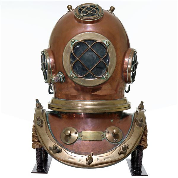 Brazilian Navy Person 12 Bolt Diving Helmet