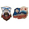 Image 1 : Original Soviet Navy Search Rescue & Dive Ship Pins