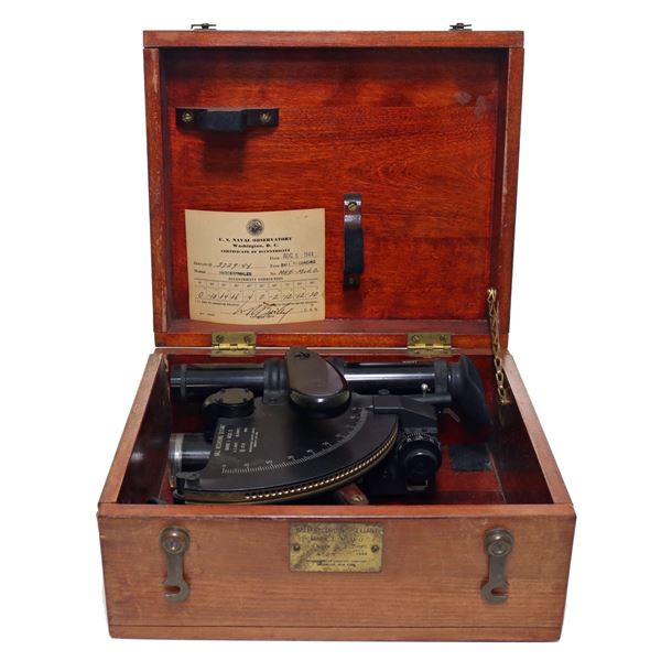1944 US Navy Mark 1 Ball Recording Sextant