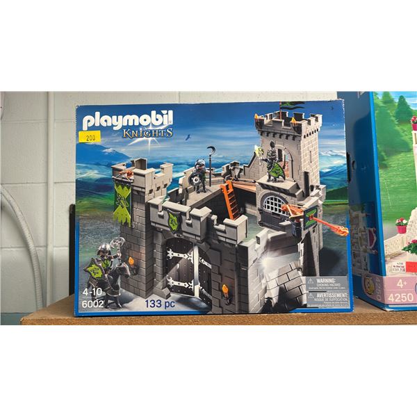 PLAYMOBIL KNIGHTS #6002 133PC BUILDING TOY