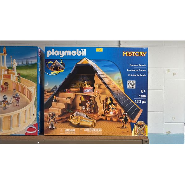 PLAYMOBIL HISTORY PHARAOH'S PYRAMID #5386 120PC BUILDING TOY