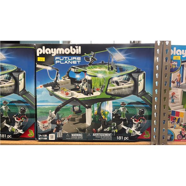 PLAYMOBIL FUTURE PLANET #5149 181PC BUILDING TOY