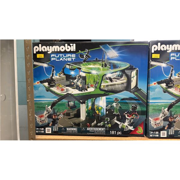 PLAYMOBIL FUTURE PLANET #5149 181PC BUILDING TOY