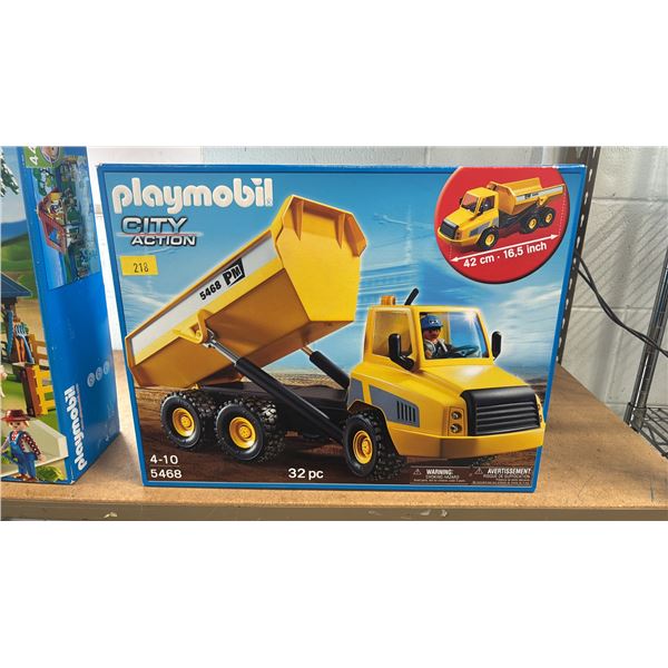 PLAYMOBIL CITY ACTION #5468 32PC BUILDING TOY