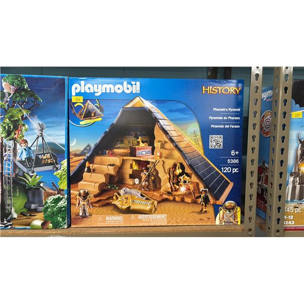 PLAYMOBIL HISTORY PHARAOH'S PYRAMID #5386 120PC BUILDING TOY