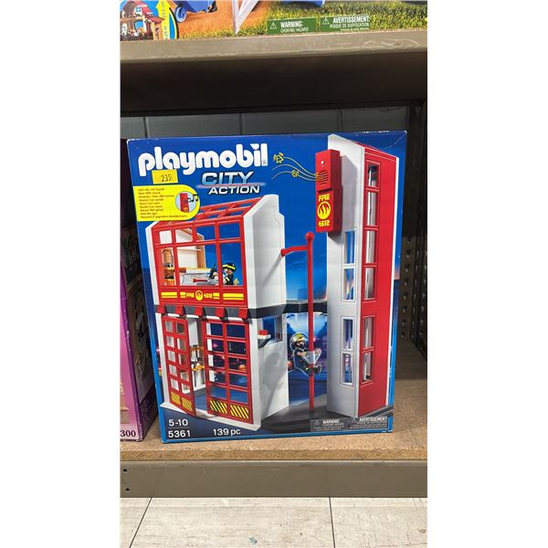 PLAYMOBIL CITY ACTION #5361 BUILDING TOY WITH SOUND