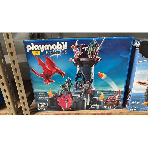 PLAYMOBIL KNIGHTS #5984 85PC BUILDING TOY
