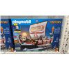 Image 1 : PLAYMOBIL HISTORY ROMAN WARRIORS' SHIP #5390 86PC BUILDING TOY