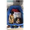 Image 2 : TOTE OF ASSORTED PLAYMOBIL BUILDING TOYS & ACCESSORIES