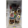 Image 2 : TOTE OF ASSORTED PLAYMOBIL BUILDING TOYS & ACCESSORIES
