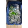 Image 2 : TOTE OF ASSORTED PLAYMOBIL BUILDING TOYS & ACCESSORIES
