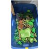 Image 2 : TOTE OF ASSORTED PLAYMOBIL BUILDING TOYS & ACCESSORIES