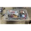 Image 2 : TOTE OF ASSORTED PLAYMOBIL BUILDING TOYS & ACCESSORIES