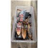 Image 2 : TOTE OF ASSORTED PLAYMOBIL BUILDING TOYS & ACCESSORIES