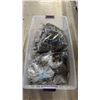 Image 2 : TOTE OF ASSORTED PLAYMOBIL BUILDING TOYS & ACCESSORIES