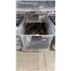 Image 1 : TOTE OF ASSORTED PLAYMOBIL BUILDING TOYS & ACCESSORIES