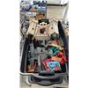 Image 2 : TOTE OF ASSORTED PLAYMOBIL BUILDING TOYS & ACCESSORIES