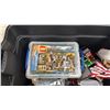 Image 3 : TOTE OF ASSORTED ASSEMBLED LEGO TOYS