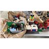 Image 2 : LARGE COLLECTION OF ASSORTED ASSEMBLED LEGO TOYS