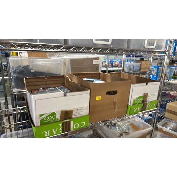 SHELF OF ASSORTED PLAYMOBIL & LEGO TOYS & ACCESSORIES