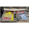 Image 4 : (2) 7-DRAWER ORGANIZERS OF ASSORTED PLAYMOBIL ACCESSORIES